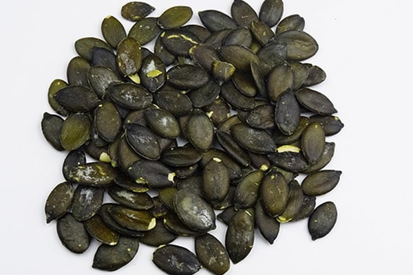 hulled pumpkin seeds without the outer shell