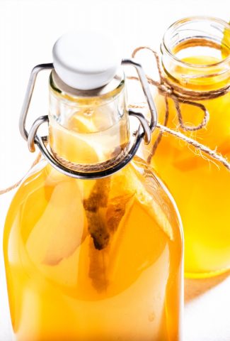tepache in a bottle