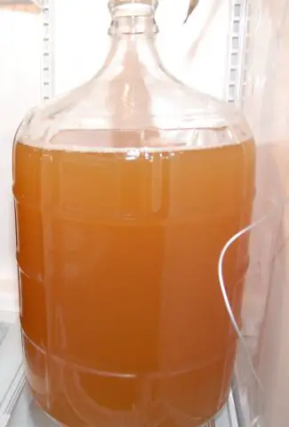 mead in carboy in the fridge