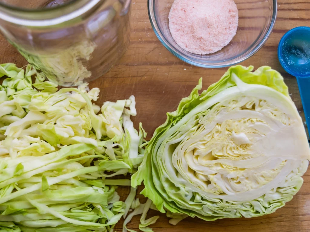 green cabbage is type of cabbage for making sauerkraut