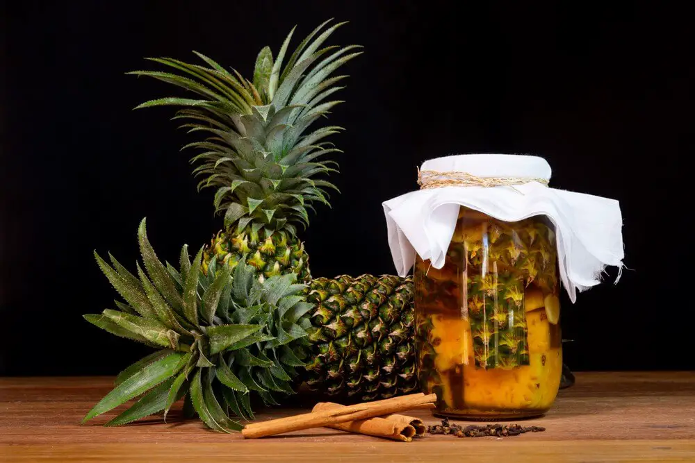 pineapple with pineapple pickle