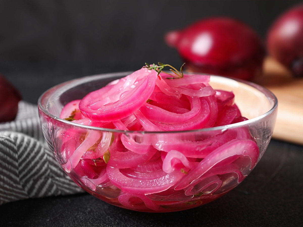 easy lacto fermentation red onions recipe