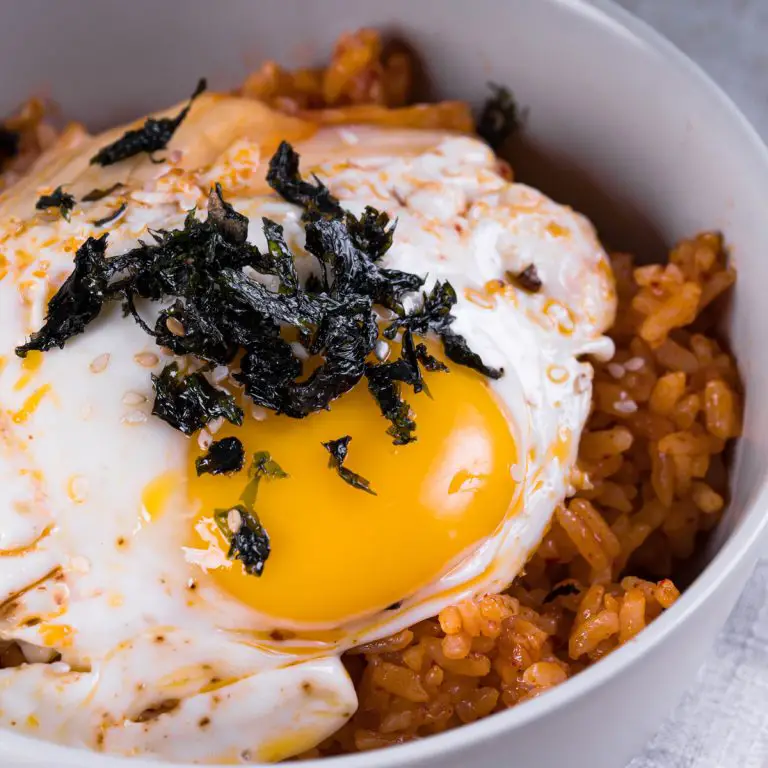 kimchi fried rice recipe with egg
